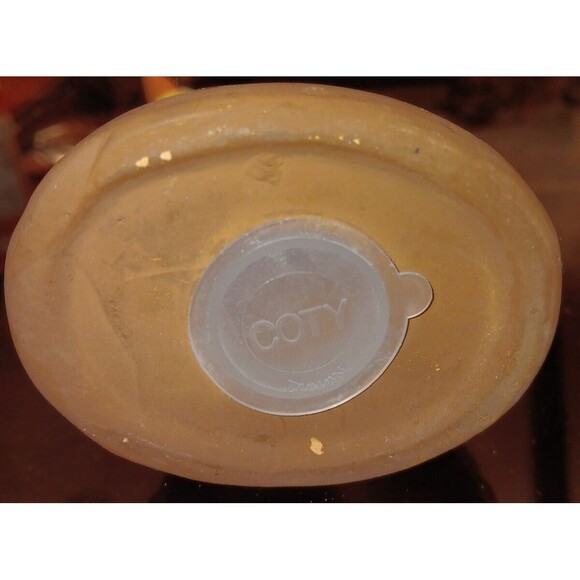 Vintage Coty Sweet Earth Potpourri Yellow Black Finch  Fragrance Statue - Picture 3 of 3